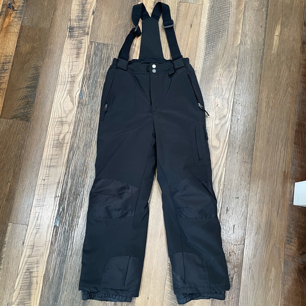 Weatherproof snowboard ski bibs boys 10-12